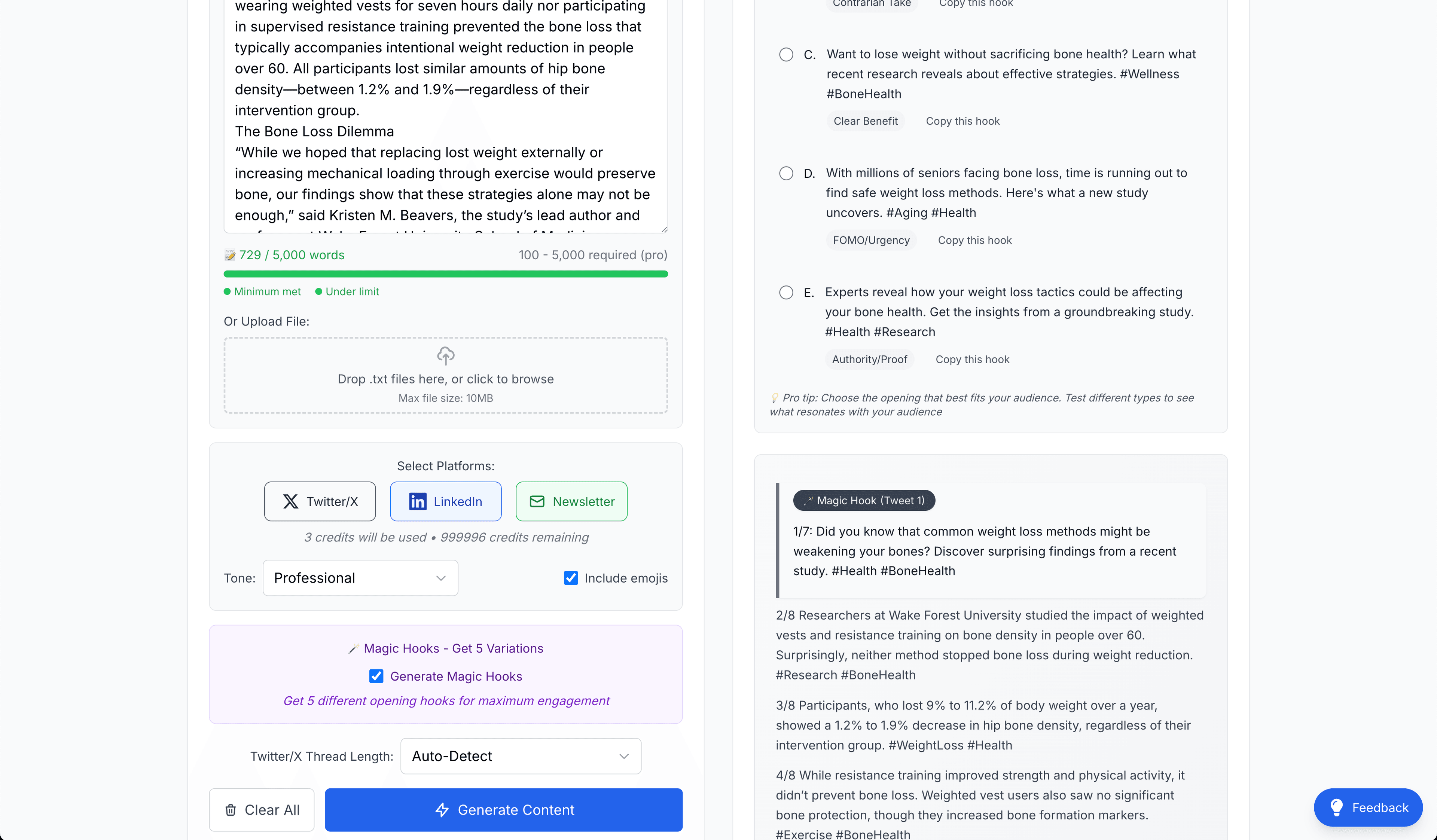 BlogSocializer — Multi-tenant microservices screenshot 1